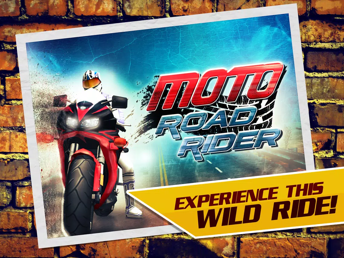 Screenshot di Moto Road Rider - Motorcycle Traffic Racing Simulator Game iPad 
