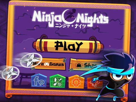 Ninja Nights - Nimble Jump Adventure Quest iPad  Ekran Görüntüleri