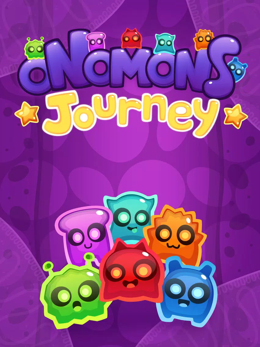 oNomons Journey - Puzzle Matching Adventure Game with Jelly Monsters iPad Screenshots
