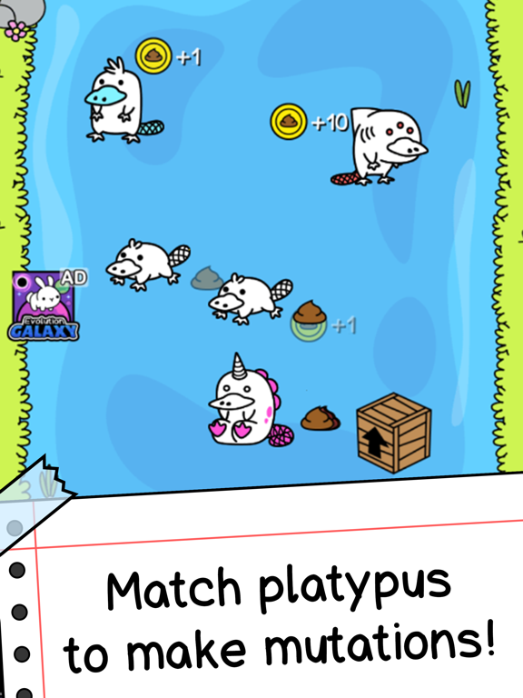 Platypus Evolution: Match Game iPad Screenshots