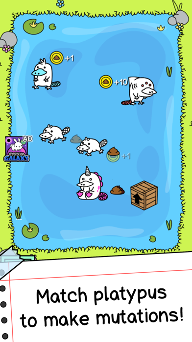 Platypus Evolution: Match Game Screenshots