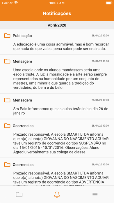 Escola Cantinho Feliz UNID I Screenshots