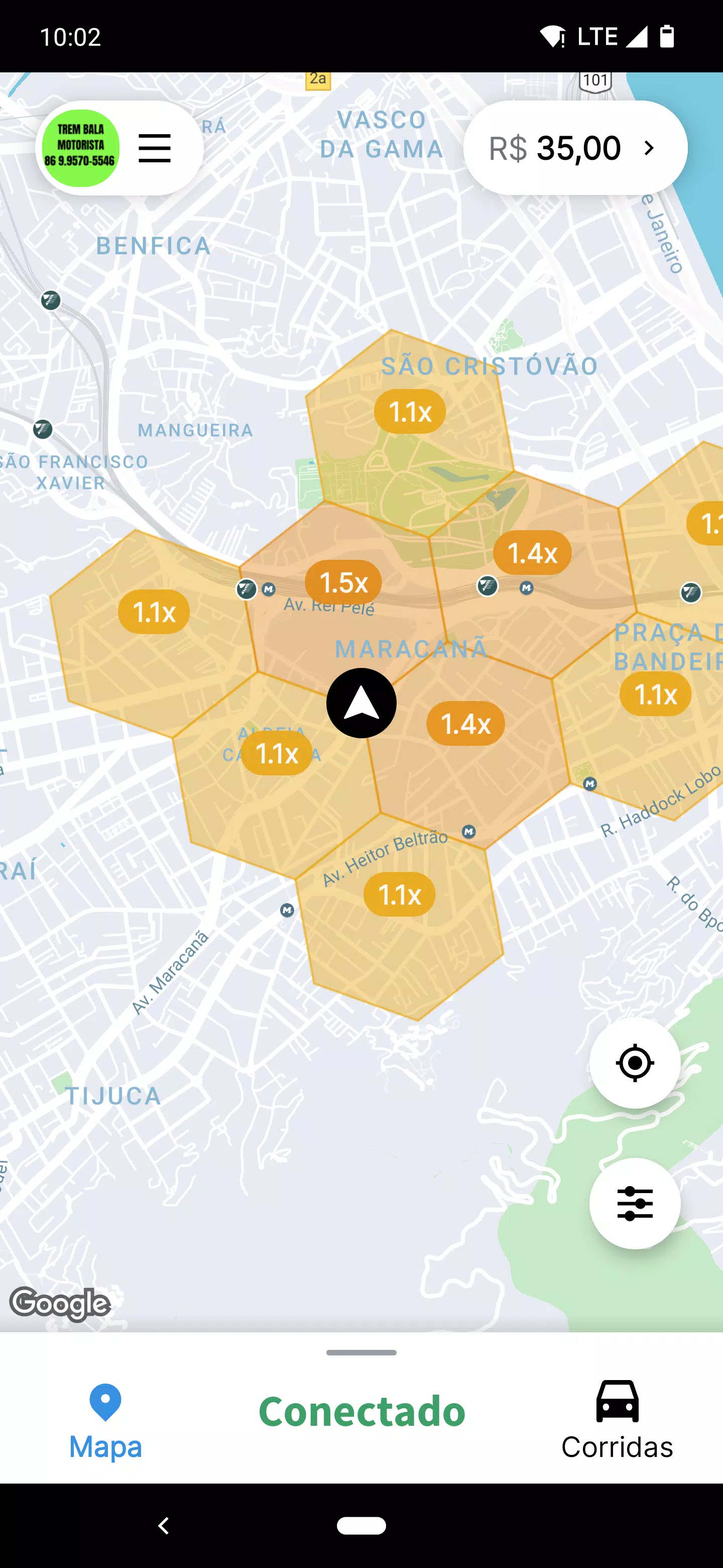 Trem bala - Taxista Screenshots