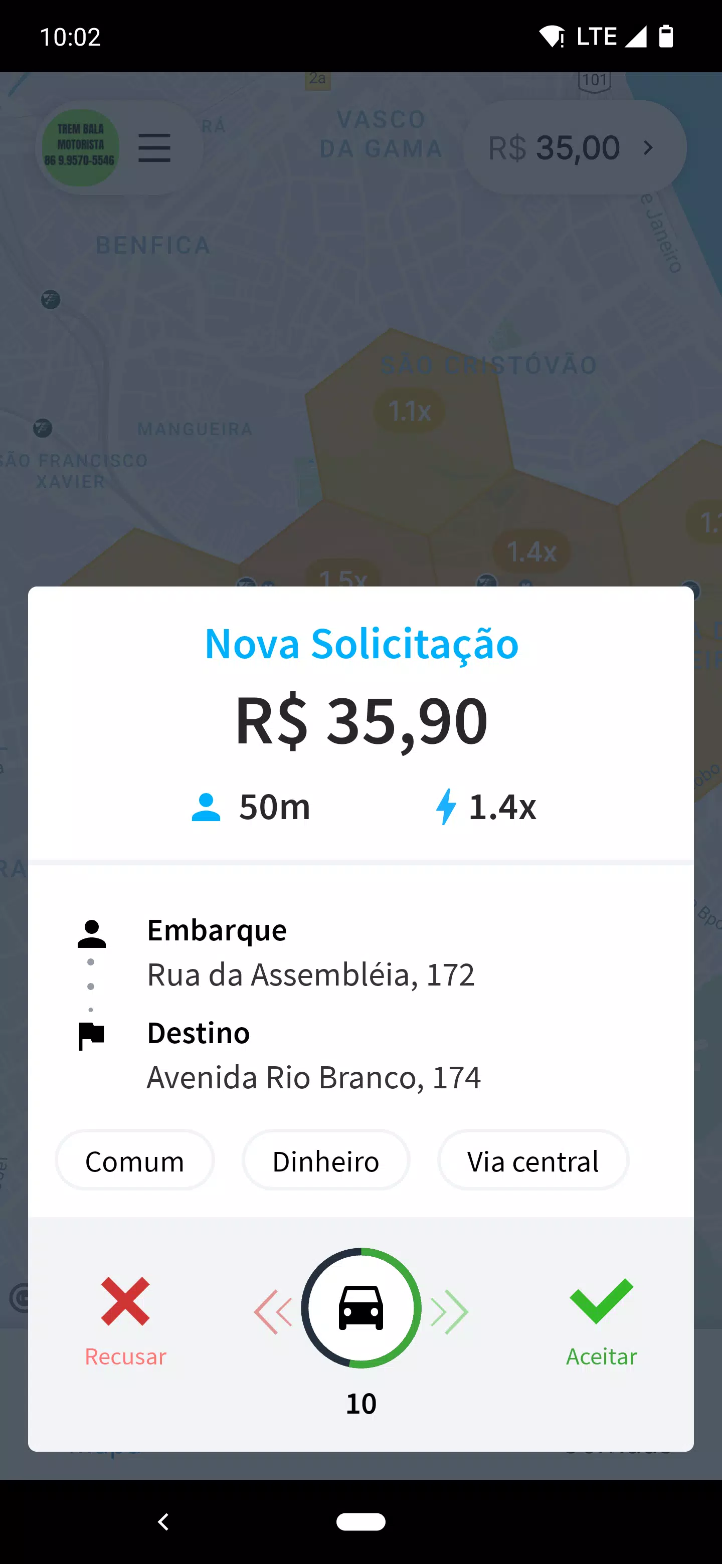 Trem bala - Taxista Screenshots