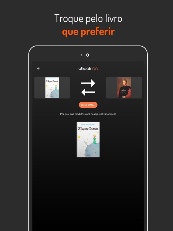 Ubook Go iPad Screenshots
