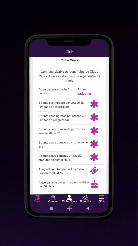 CineX Cinemas Screenshots