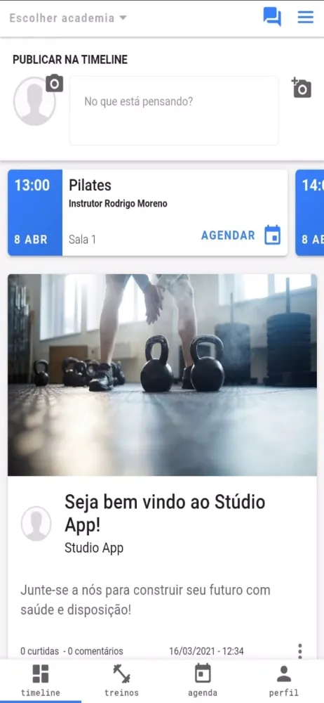 Rede Fluir Screenshots
