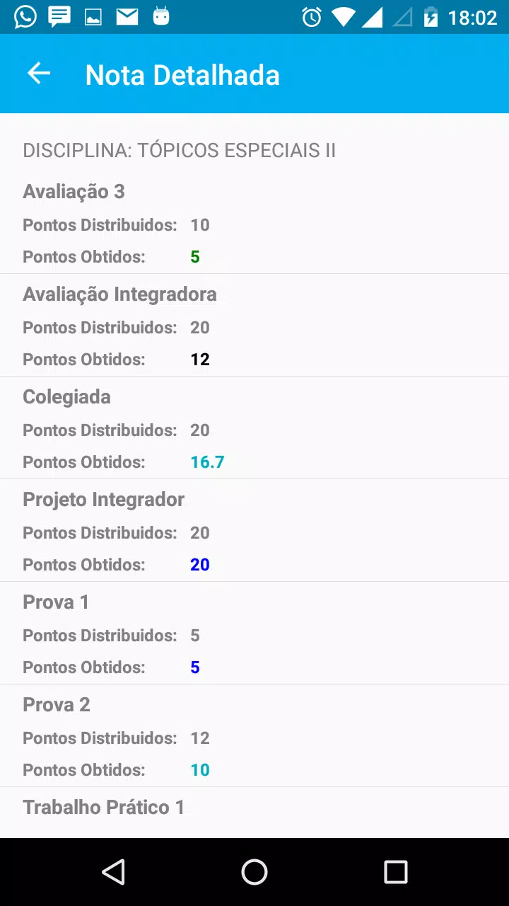 Portal do Aluno - UNIPAM Screenshots