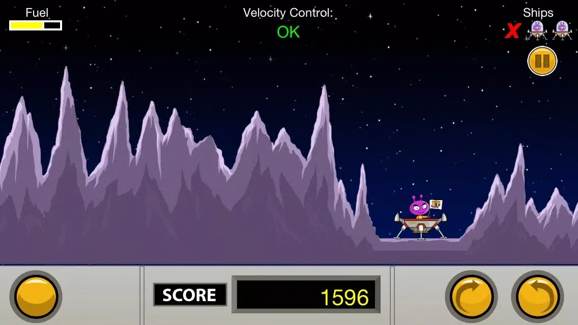 ET Weird in Space Lander Screenshots