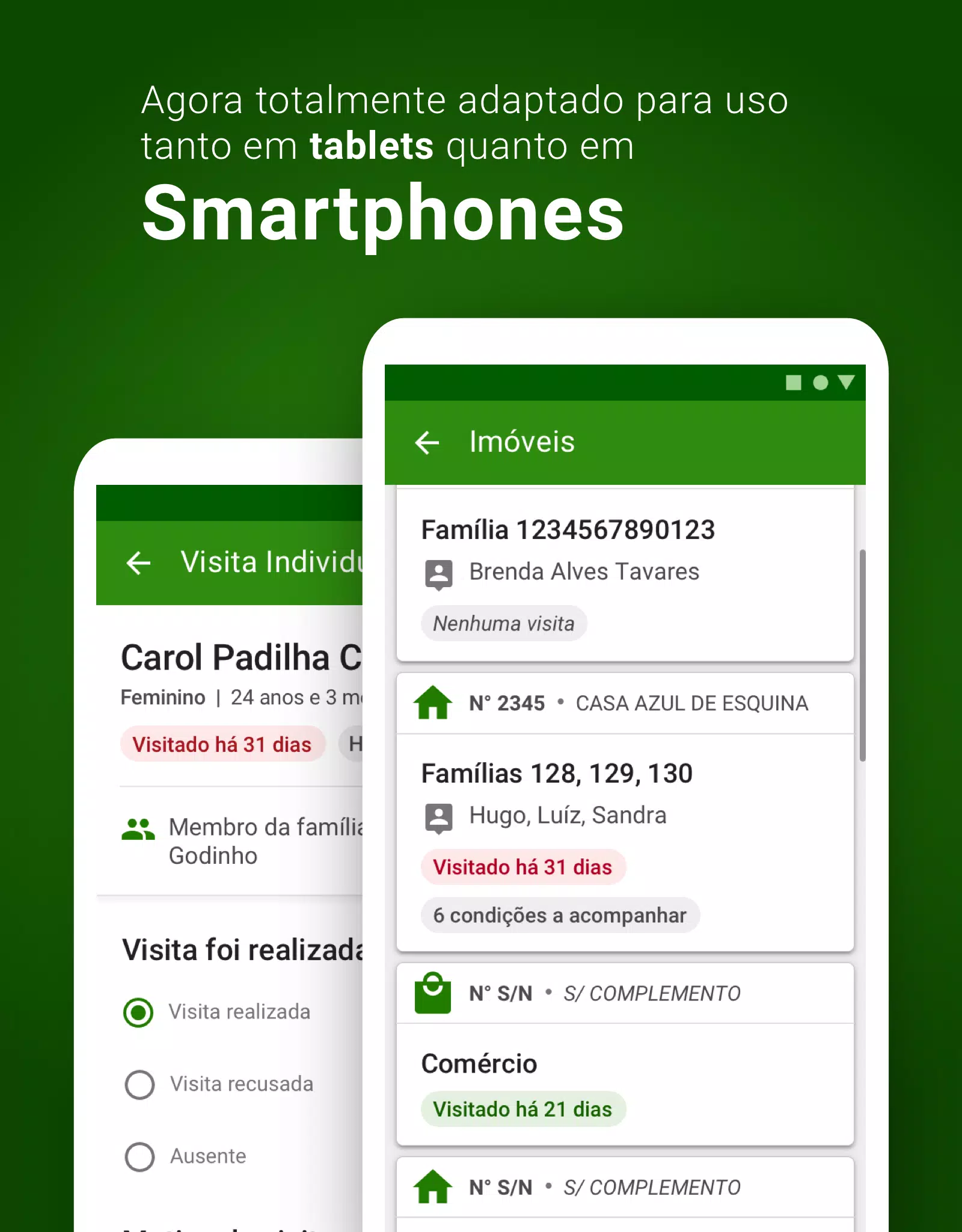 e-SUS Território Screenshots