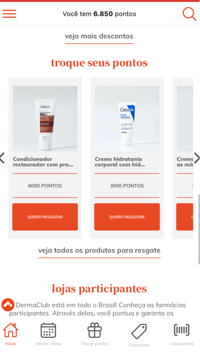 Dermaclub – Clube de vantagens Screenshots