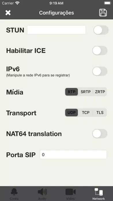 FocusTelecomm Softphone Screenshots