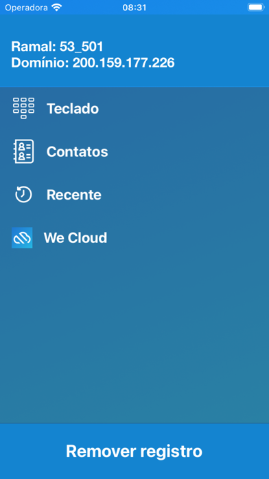 Wecloud voip Screenshots