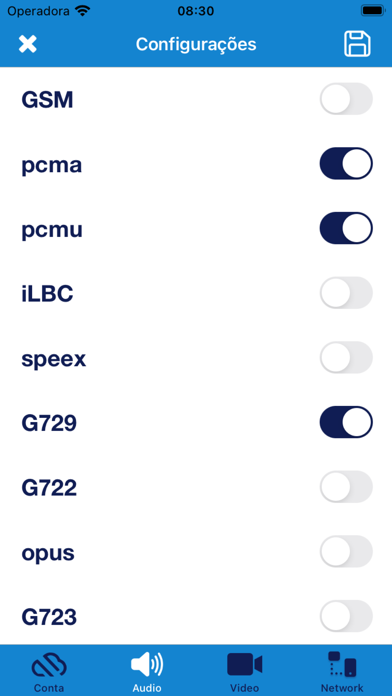 Wecloud voip Screenshots