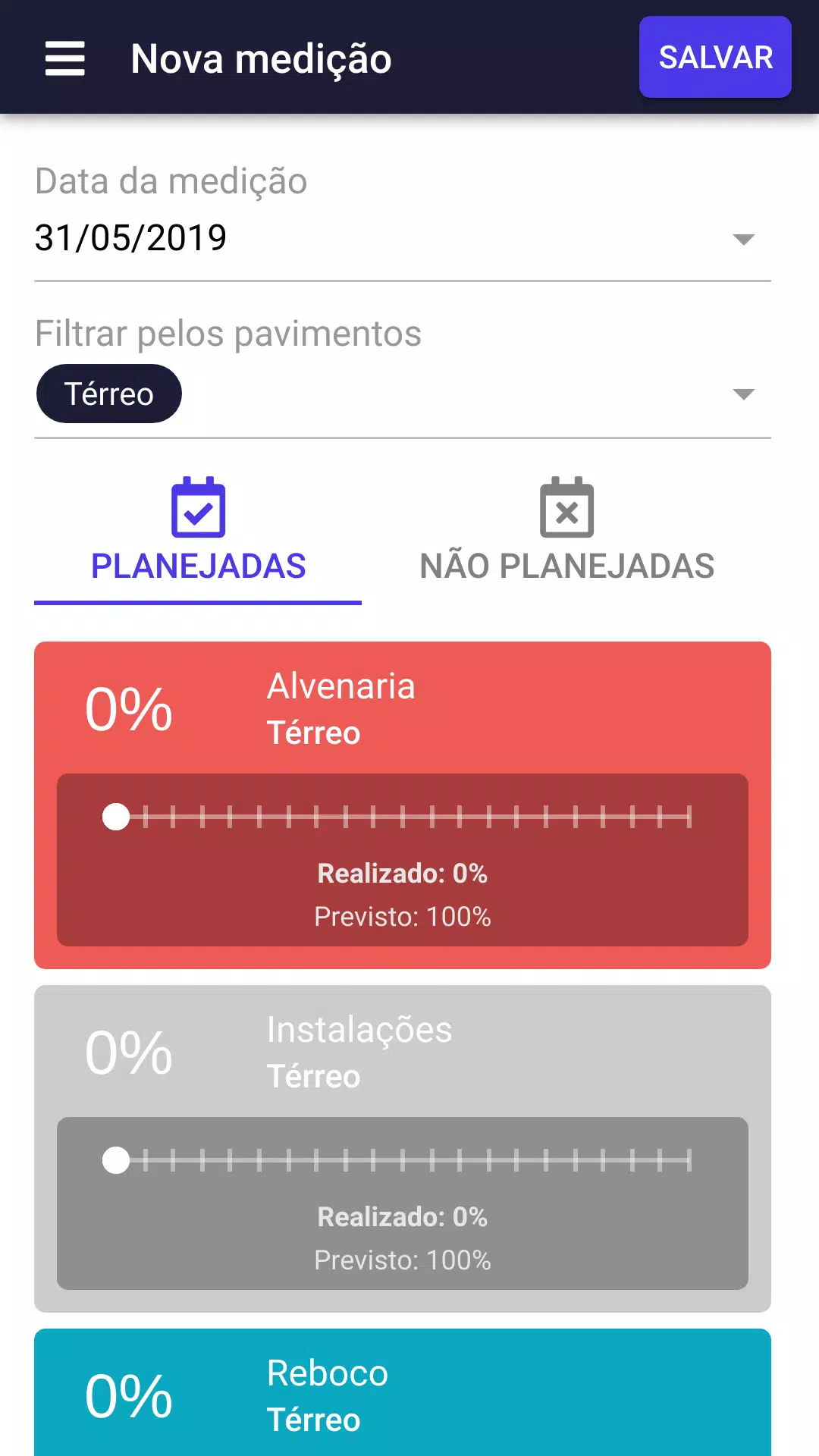 Prevision Screenshots
