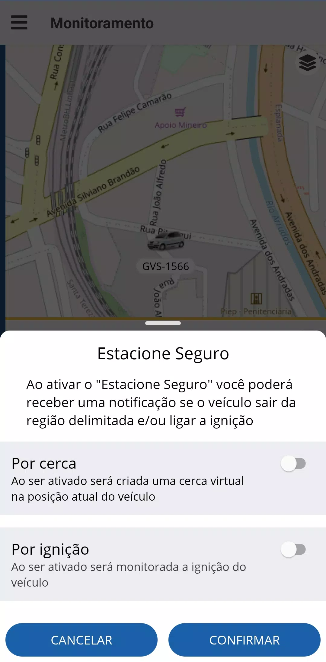 Sat Rastreamento Screenshots