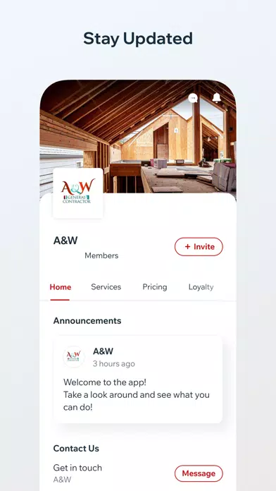 A&W General Contractor LLC Screenshots