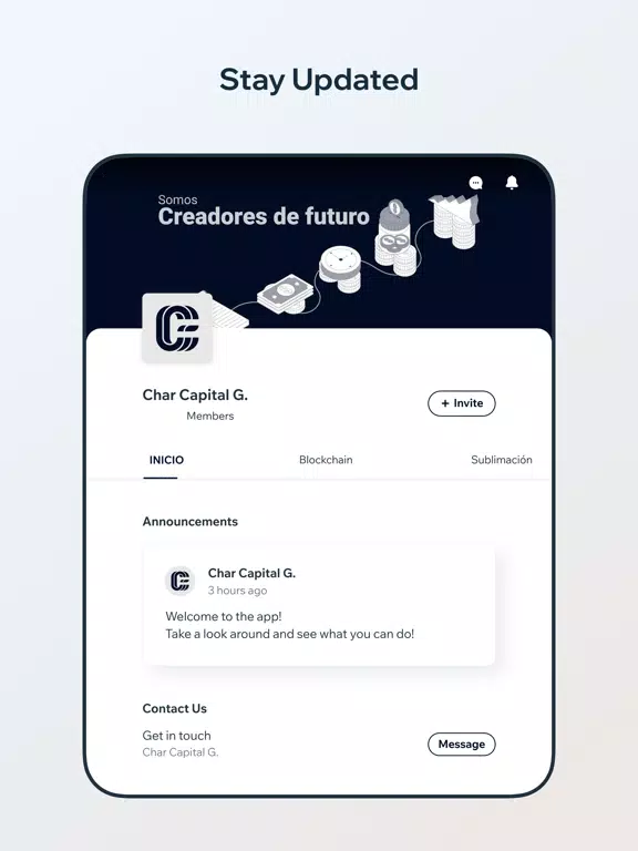 Char Capital Group iPad Screenshots