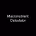 Brege Macronutrient Calculator