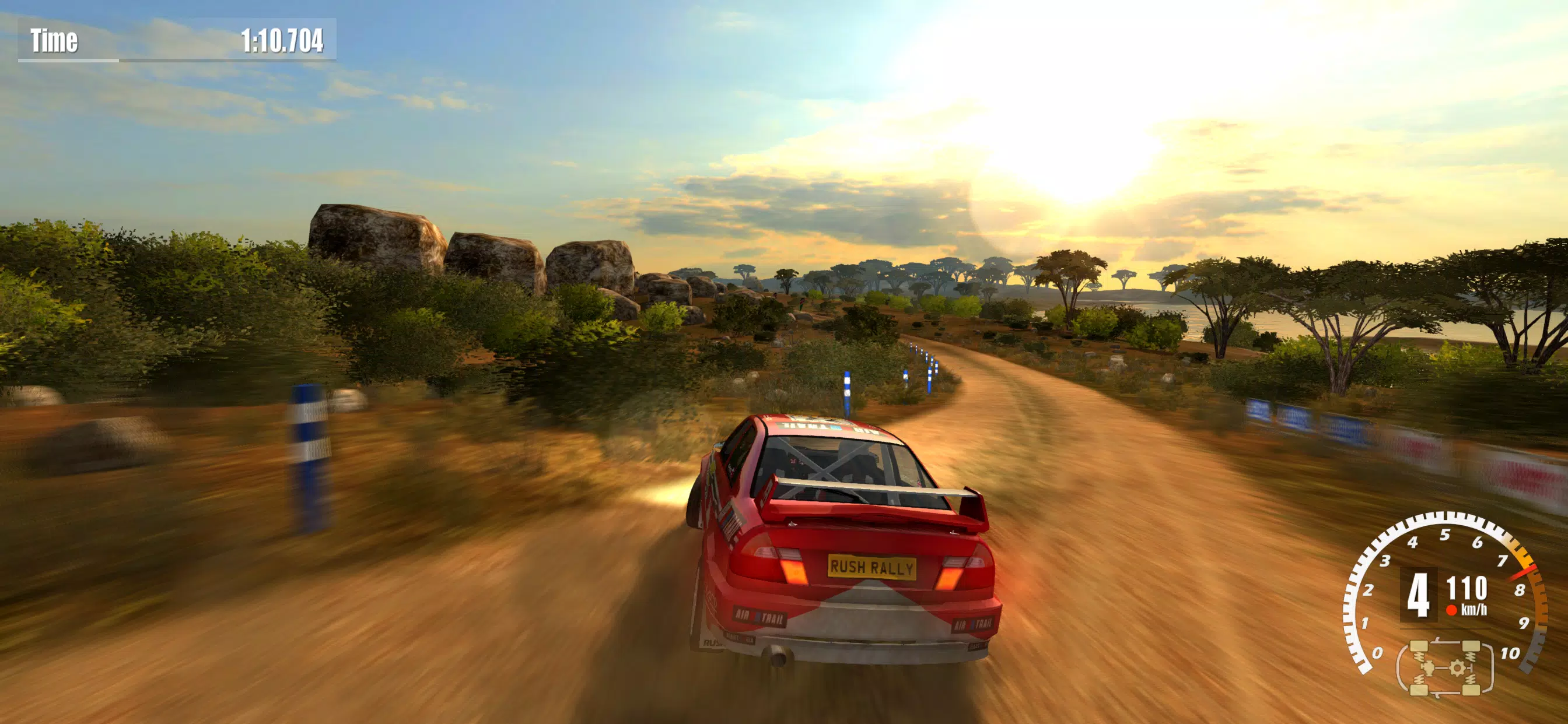 Rush Rally 3 Demo Screenshots