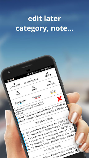 GPS Time Tracker - logbook Pro应用截图