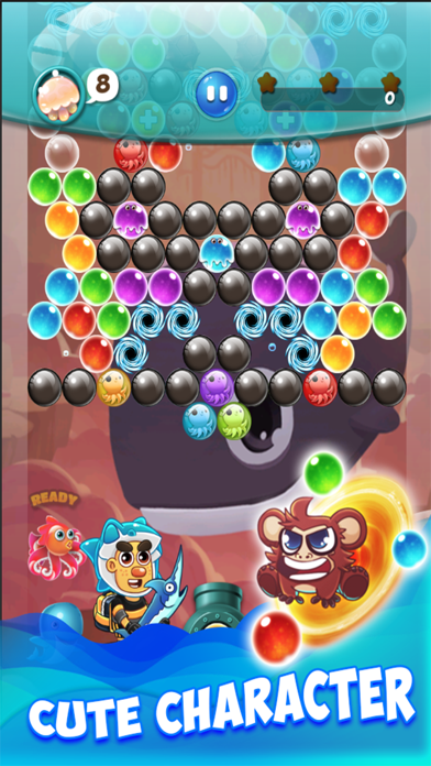 Jelly Bubble Pop! Ocean Recuse Screenshots