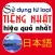 Sử dụng từ loại tiếng Nhật