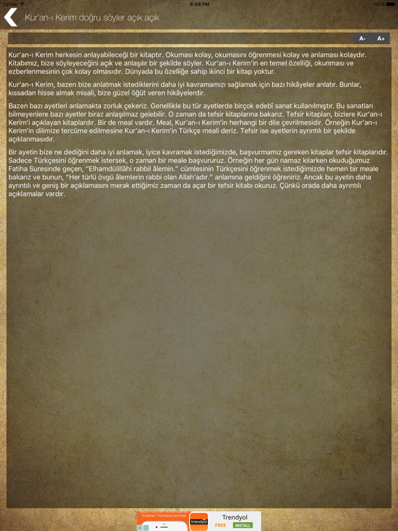Kitabım Kur'an iPad Screenshots