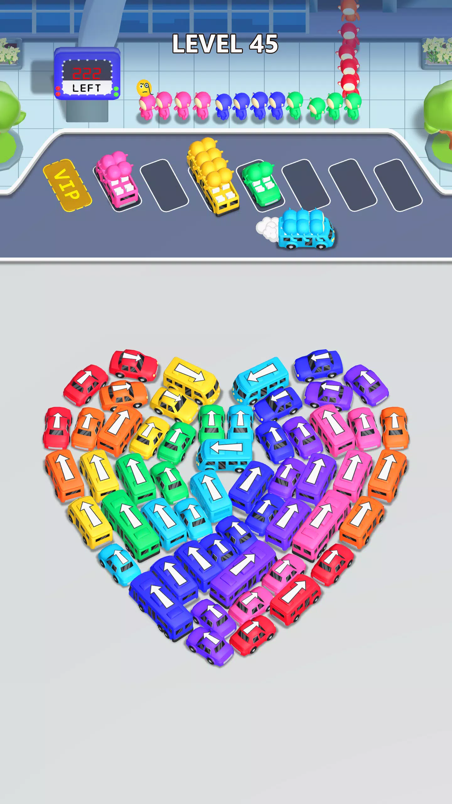 Bus Sort Frenzy: Car Puzzle Screenshots
