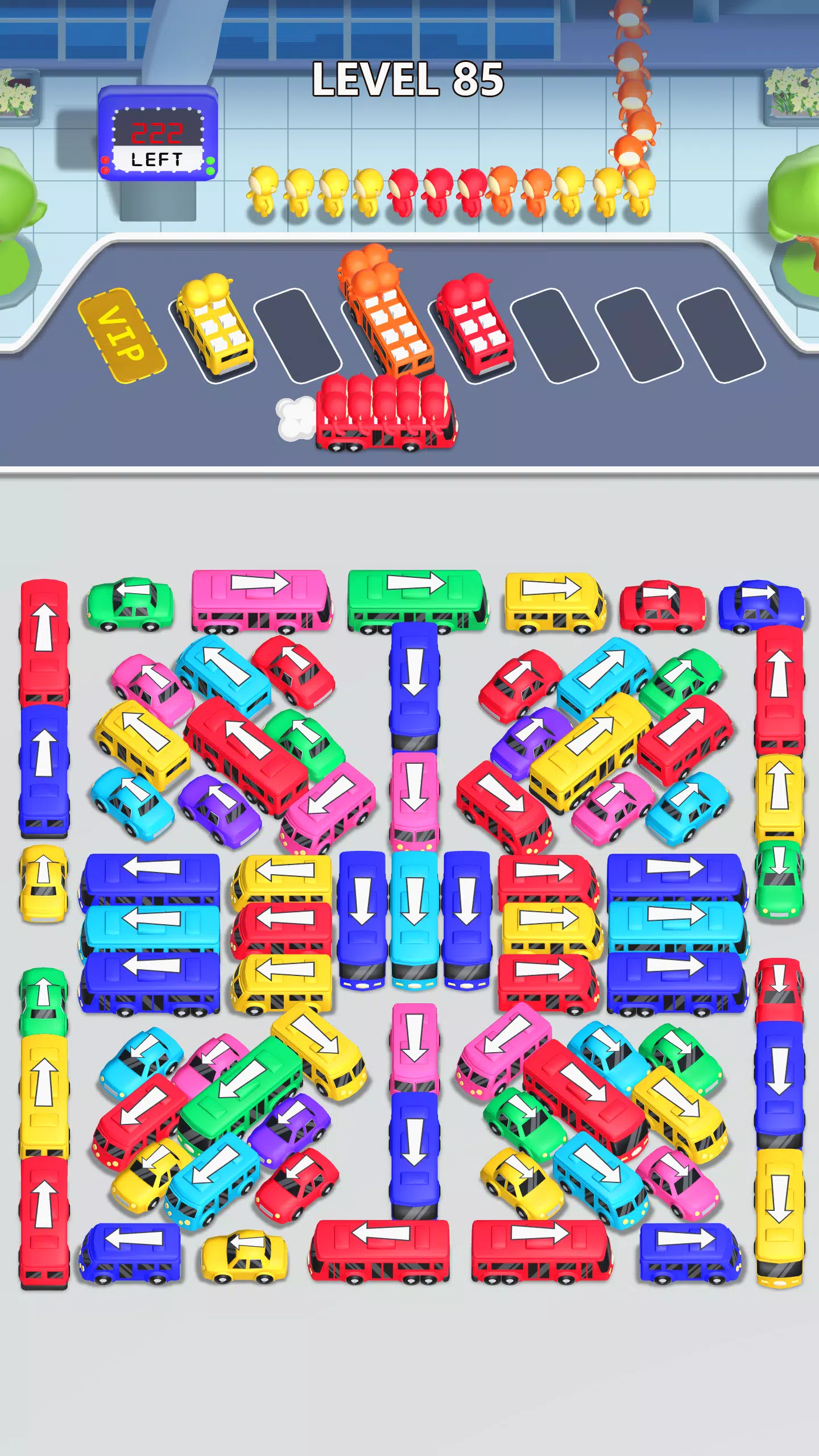Bus Sort Frenzy: Car Puzzle Screenshots