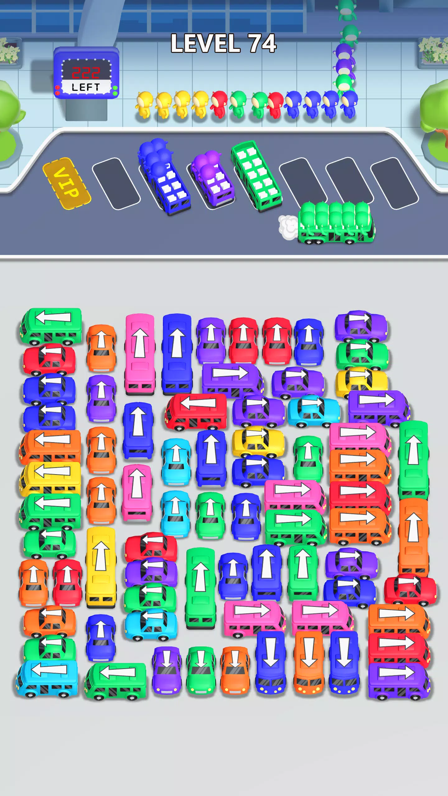 Bus Sort Frenzy: Car Puzzle Screenshots