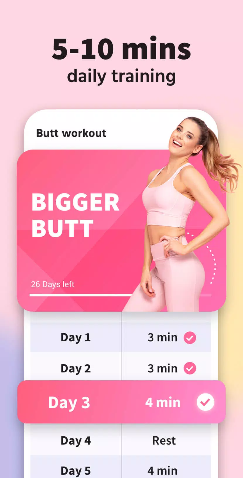 Buttocks Workout - Butt & Leg Screenshots