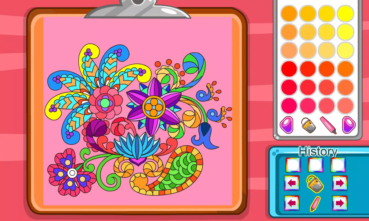 Virtual Mandala Coloring Book Screenshots