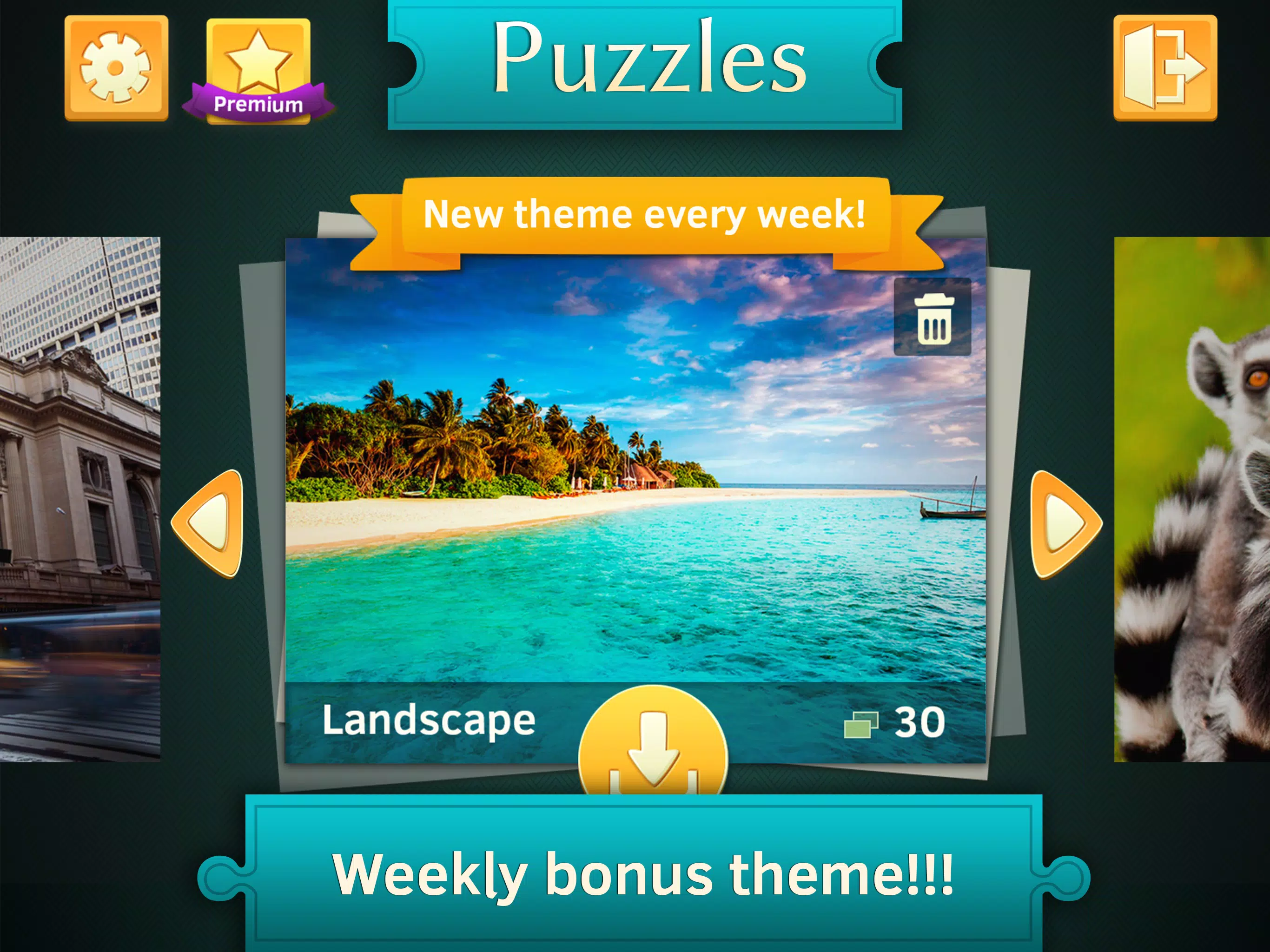 Landscape Jigsaw Puzzles স্ক্রিনশট