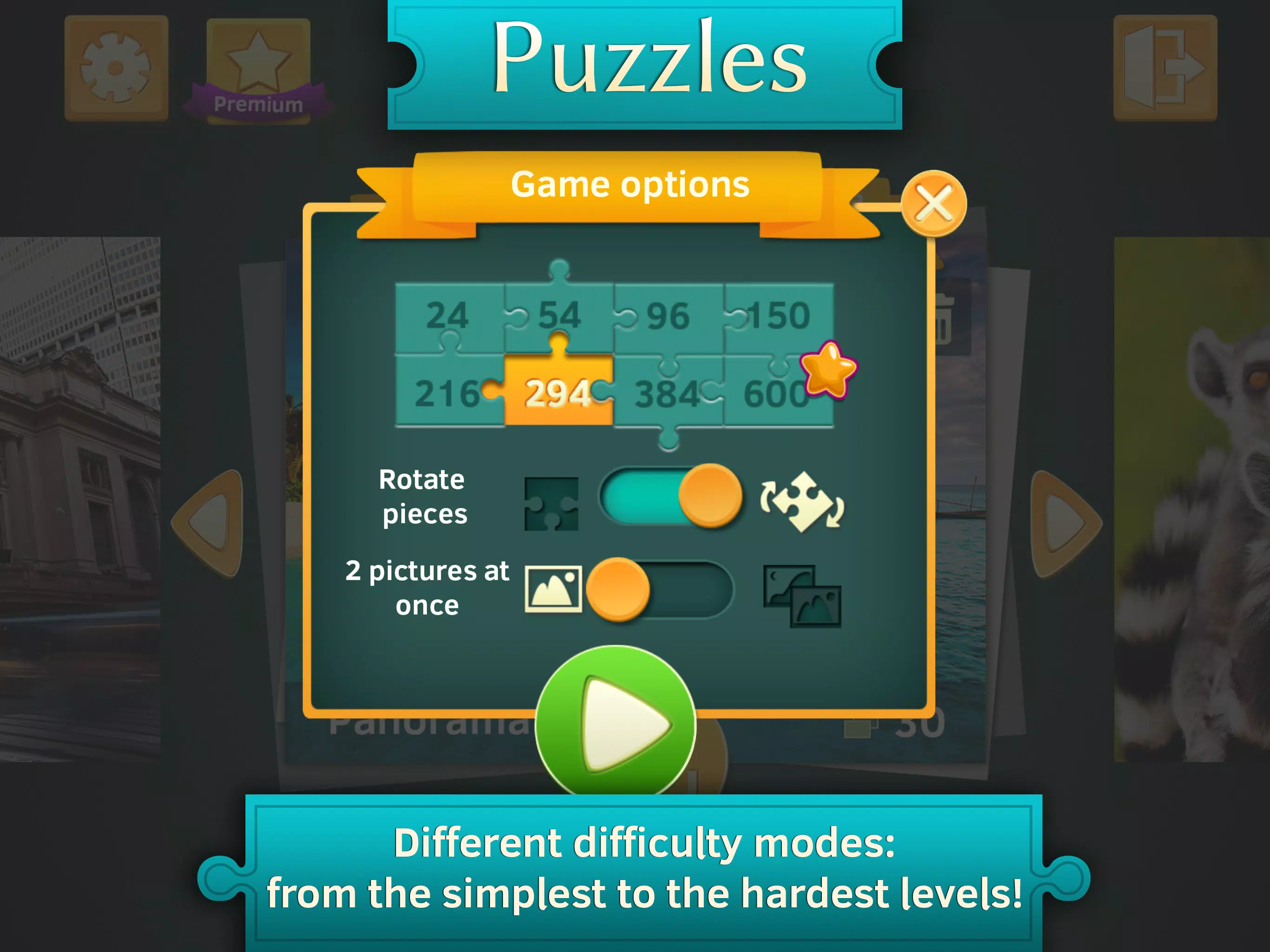 Landscape Jigsaw Puzzles স্ক্রিনশট