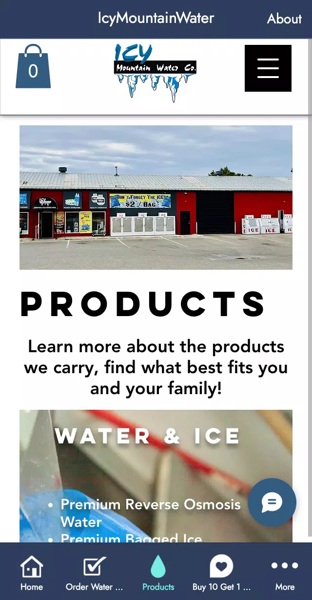 Icy Mountain Water Screenshots