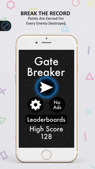Capturas de tela do Gate Breaker: Neon Fire Ball