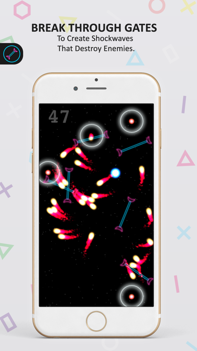 Capturas de tela do Gate Breaker: Neon Fire Ball