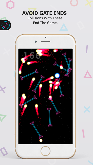 Capturas de tela do Gate Breaker: Neon Fire Ball