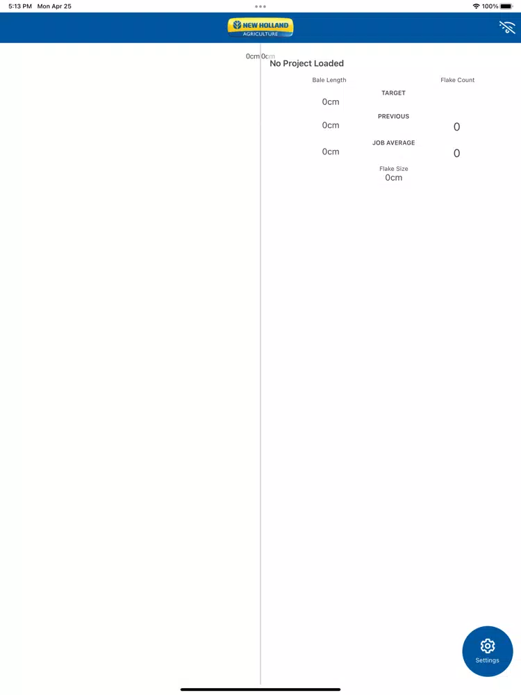 Electronic Bale Length Control iPad Screenshots