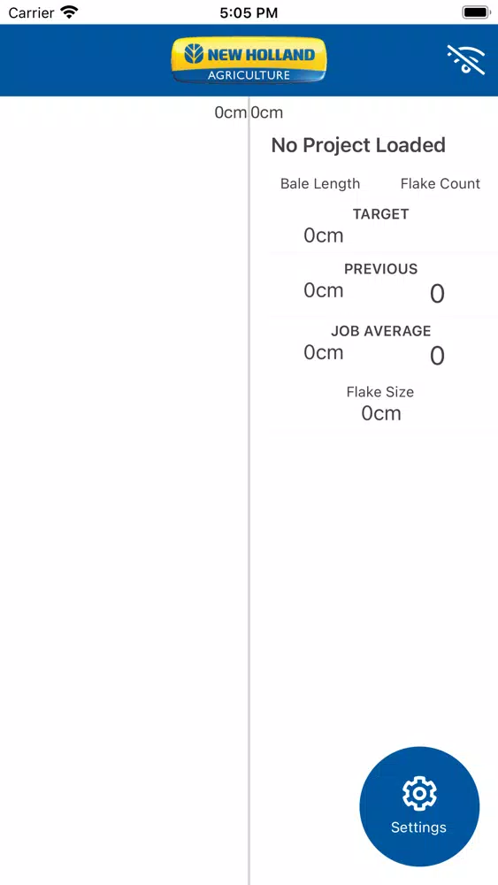 Electronic Bale Length Control Screenshots