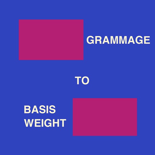 Grammage To Basis Weight Grammage To Basis Weight