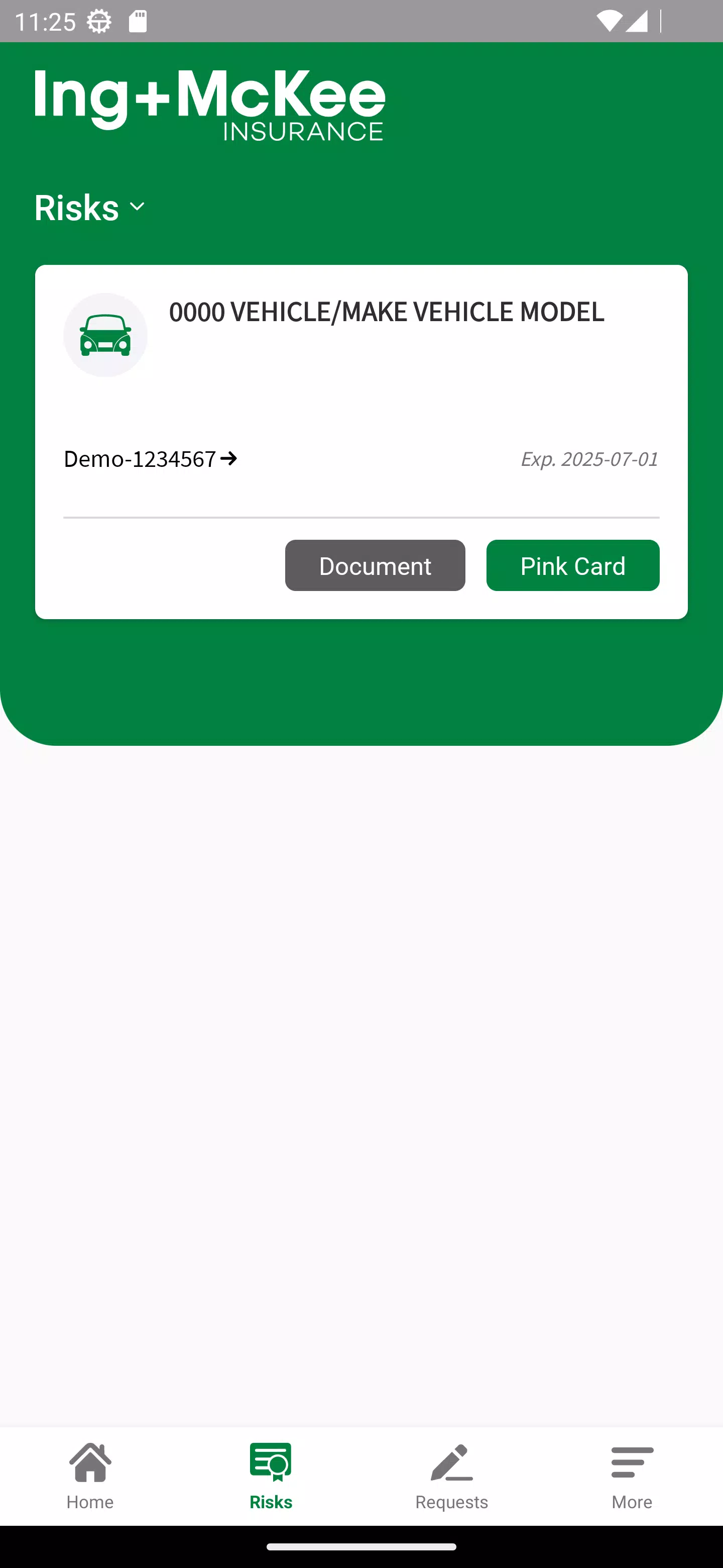 Ing & McKee App Screenshots