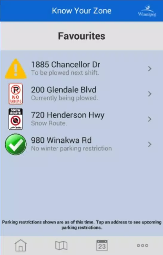 Winnipeg - Know Your Zone Screenshots