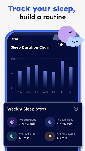 Calm Sleep Sounds & Tracker Screenshots