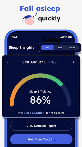 Calm Sleep Sounds & Tracker Screenshots
