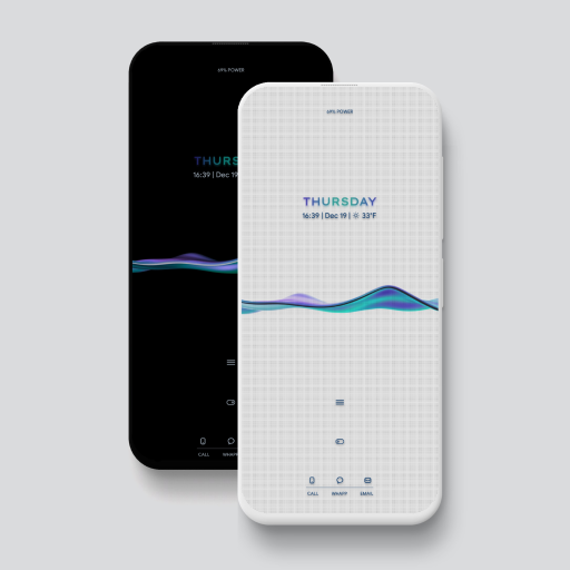 CALMWAVE theme for KLWP CALMWAVE theme for KLWP