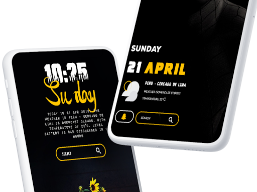 Camaleón KWGT Screenshots