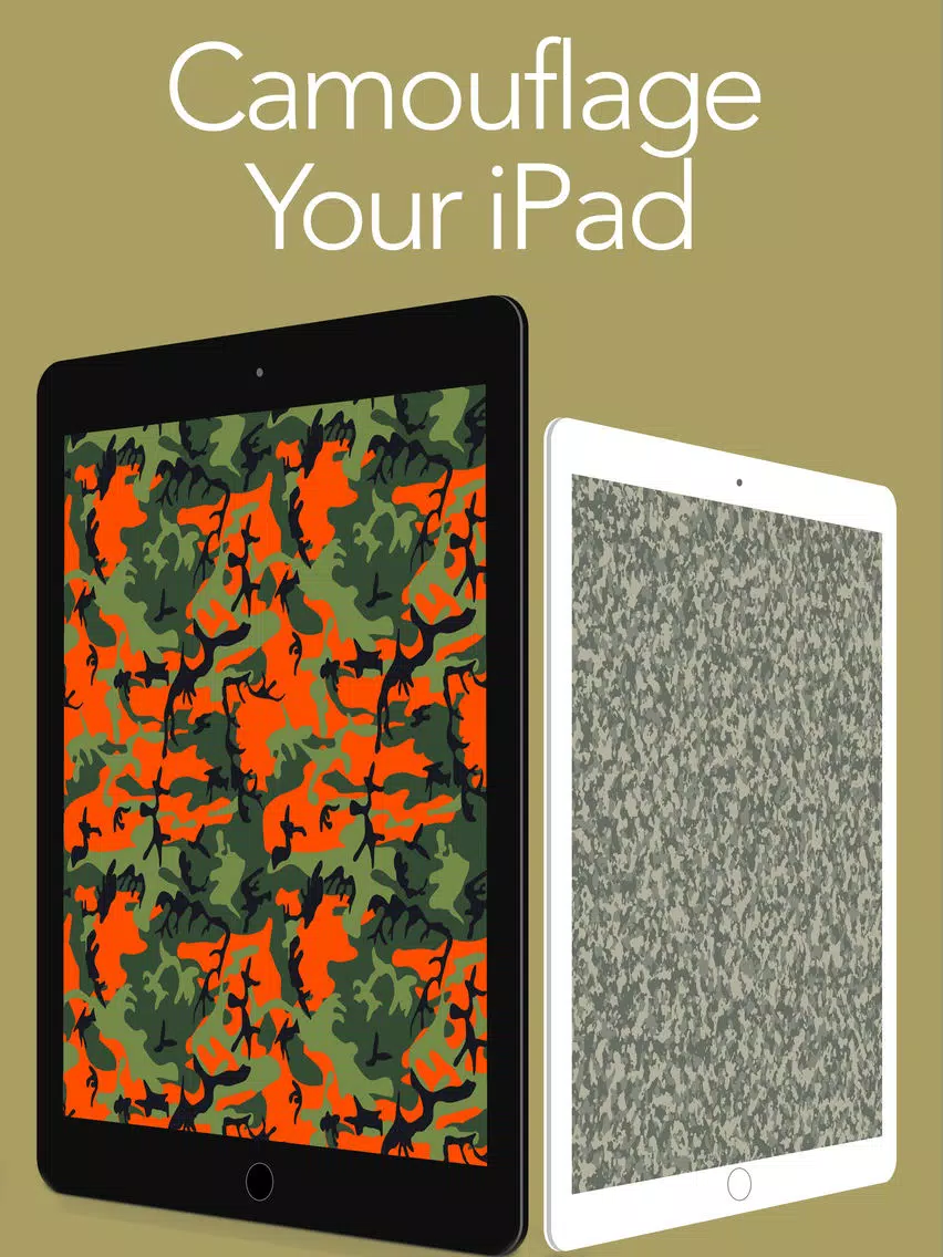 Camo Yo Screen! - Camouflage iPad Screenshots