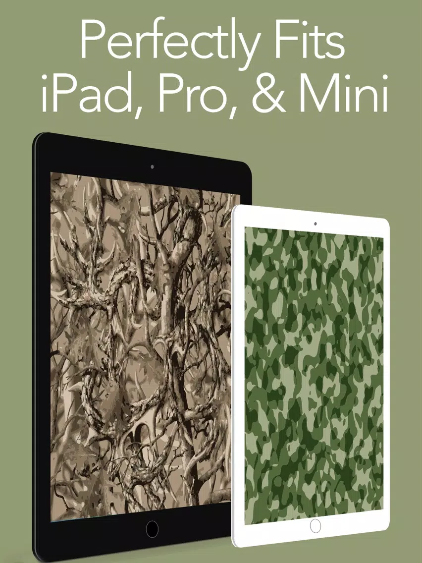 Camo Yo Screen! - Camouflage iPad Screenshots